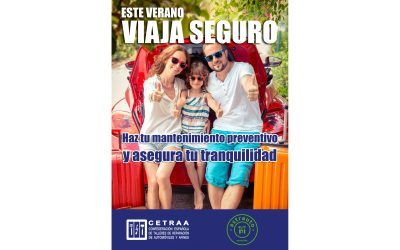 CETRAA fomenta los mantenimientos preventivos ante los desplazamientos estivales